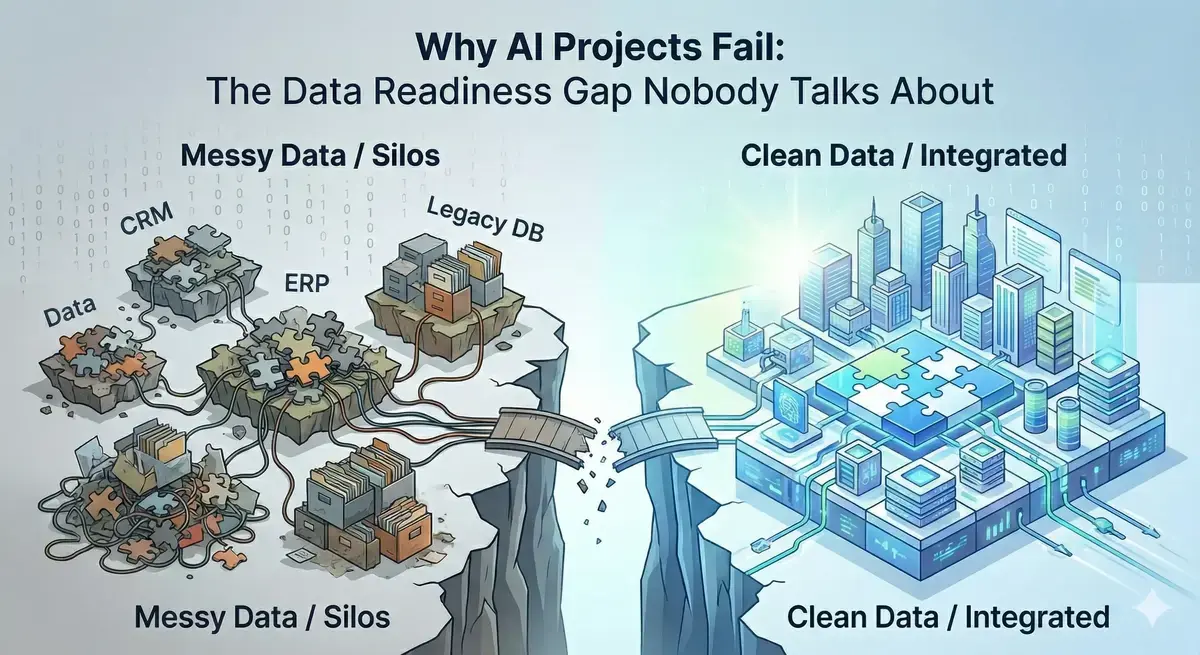 Why AI Projects Fail: The Data Readiness Gap Nobody Talks About