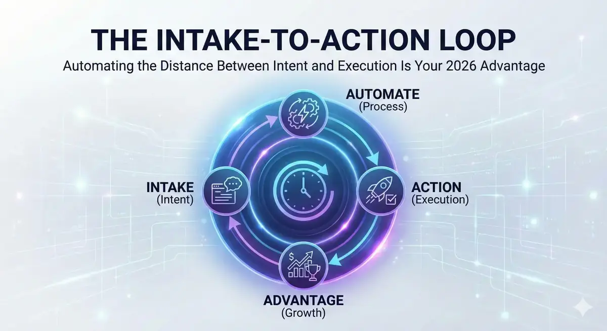 The Intake-to-Action Loop: Automate the Gap Between Intent and Execution